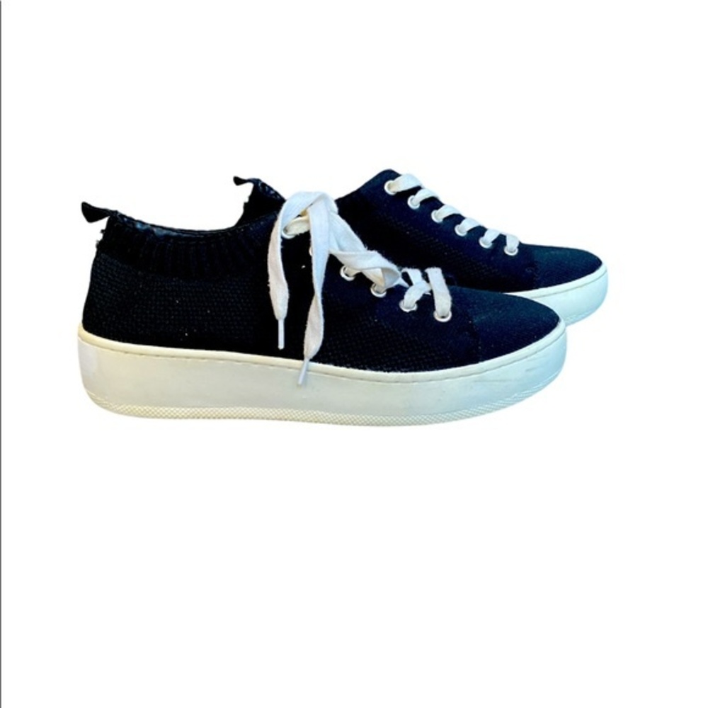 Steve Madden Women’s Sneakers Knit Shoes Black Size 9M
